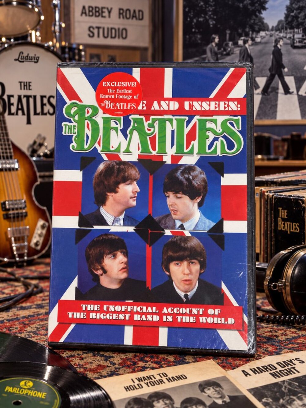 Rare And Unseen: The Beatles (DVD, Region 0) Brand New Factory Sealed!
